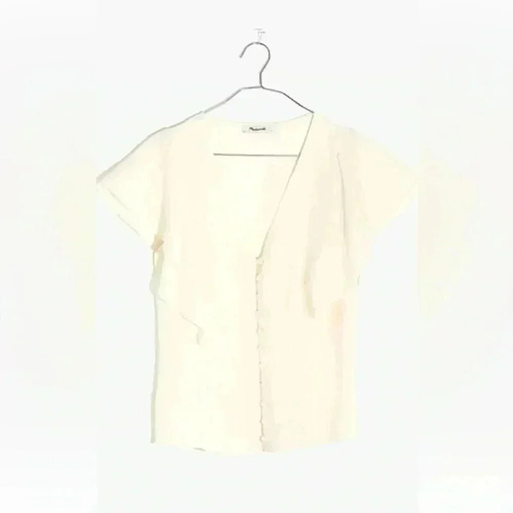 Anthropology Dolan Buttoned flowy blouse - Picture 6 of 6